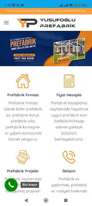 Yusufoğlu Prefabrik Screenshot 0