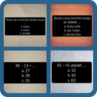 Soal Kelas 1 SD Tema 7 st 4
