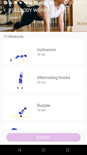 HerBody - Home Workout Screenshot 2