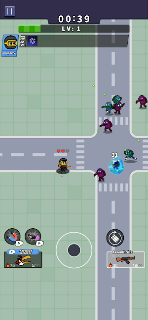 Survival : Zombie.io Screenshot 2