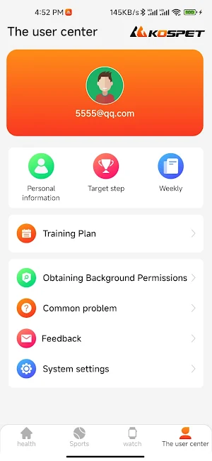 KOSPET FIT Screenshot 3