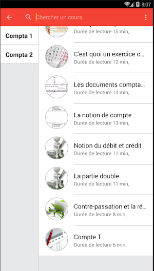 Cours de comptabilité en poche Screenshot 2