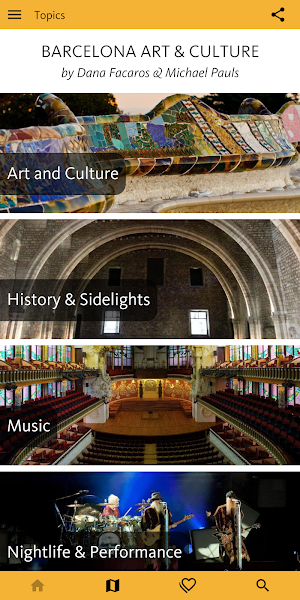 Barcelona Art & Culture Travel Guide Screenshot 0