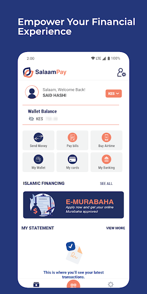 SalaamPay Screenshot 1