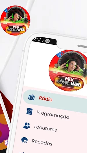 Rádio Mix Web Screenshot 1