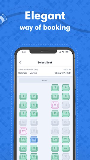 BusSeat.lk Screenshot 2