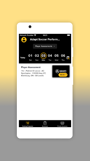 Adapt Soccer Performance Screenshot 2