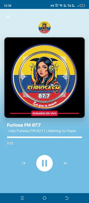 Furiosa FM 87.7 Screenshot 3