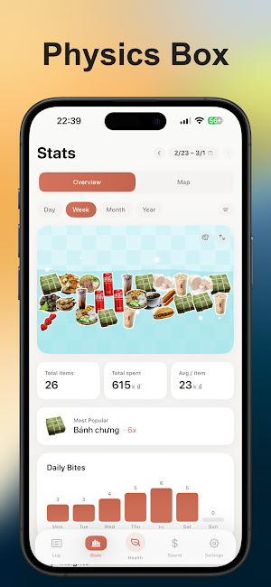 Noms - Daily Food Diary & Log Screenshot 1