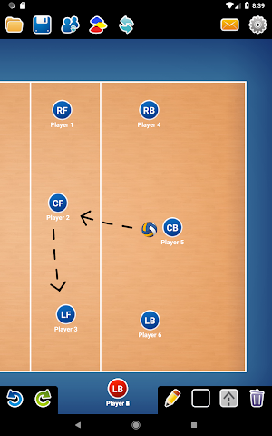 Coach Tactic Board: Volley Screenshot 3
