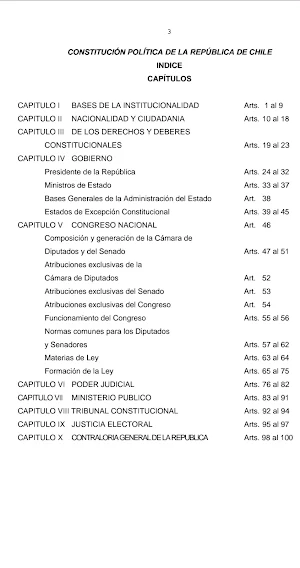 Constitución de Chile Screenshot 3