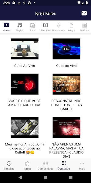 Assembléia de Deus Comunidade Kairós Screenshot 3