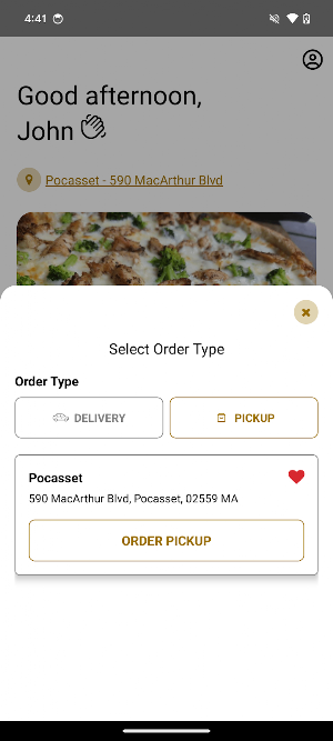 JD Prime Pizza Screenshot 2