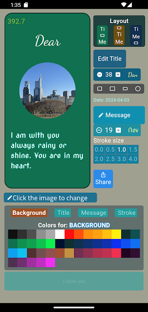 Ecard Create and Share Screenshot 1