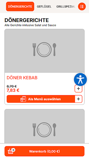 King Döner Schenefeld Screenshot 2
