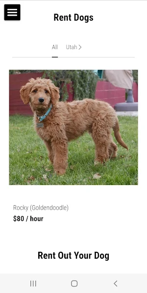Rent Dog Now - Dog Rentals Screenshot 1