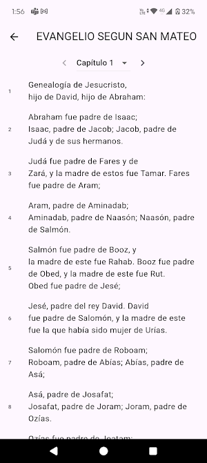 Biblia Católica Screenshot 2