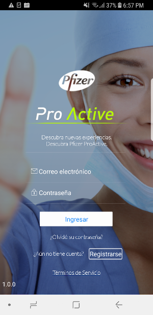 Pfizer ProActive Chile Screenshot 0