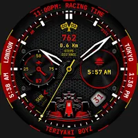 Racing Time Watch Face 169