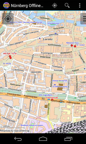 Nuremberg Offline City Map Screenshot 1
