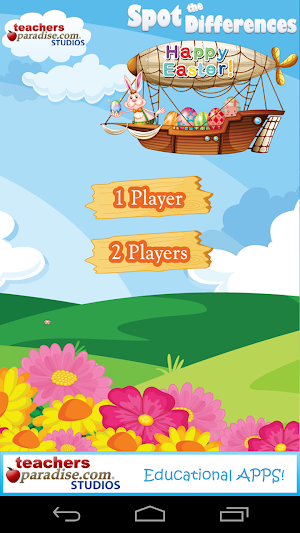 Easter Spot Differences Game Screenshot 2