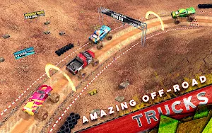 Monster Truck Racing Car Game Screenshot 2