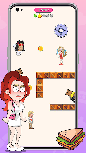 Rescue the girl: Brain Puzzle Screenshot 0