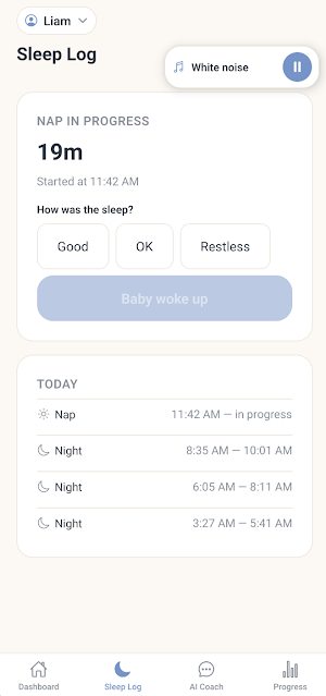 Newborn AI Sleep Coach Screenshot 1
