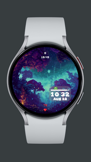 Glow Forest Watch Face Screenshot 0