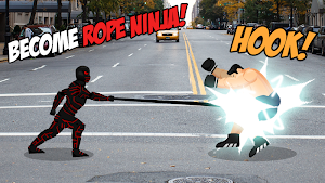 Dead Rope Ninja vs Smash Monster Street Fight Screenshot 1