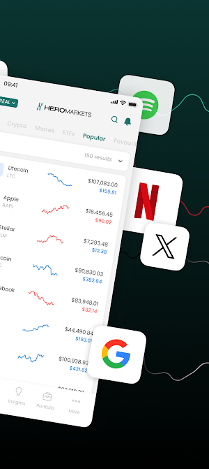 Hero Markets: Trade Anywhere Screenshot 2