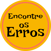 Encontre os Erros