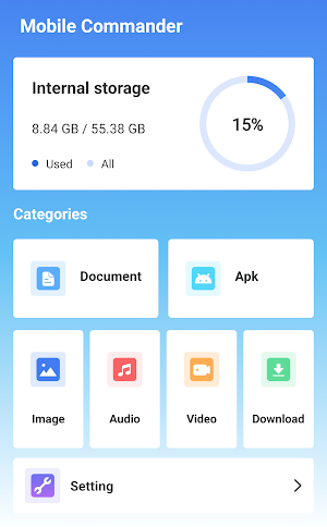 Mobile Commander - View Usage Screenshot 0