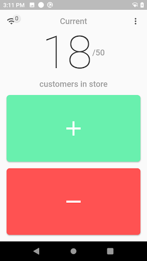 Customer Counter Screenshot 0