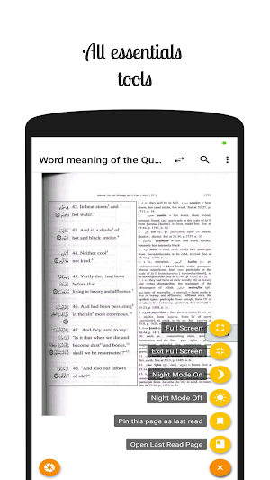 Quran word by word  -  Word meaning of the Quran Screenshot 1