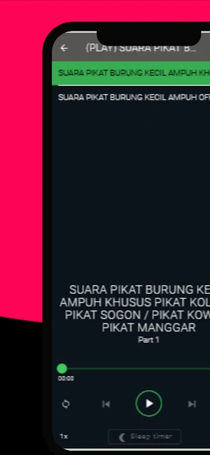 Suara Pikat Burung Kecil Oflin Screenshot 2