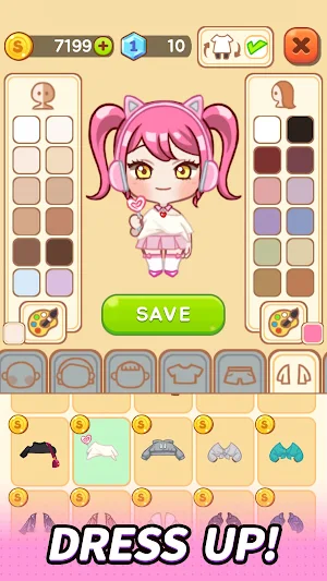 Super Idol : Dress Up Game screenshot 3