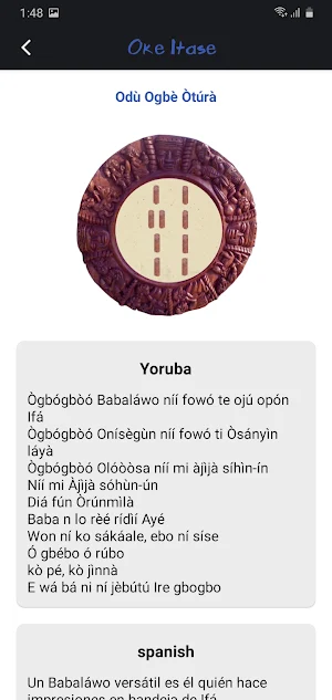 Ifá Tradicional Screenshot 2