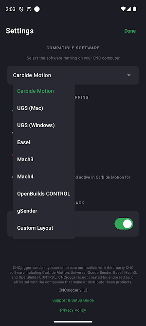 CNCjogger Screenshot 1