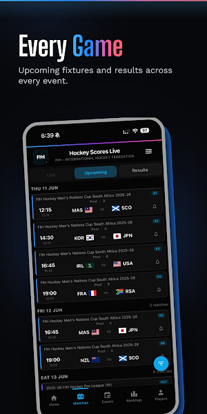 Hockey Scores Live Screenshot 2