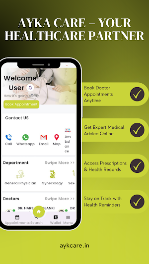 AYKA Care – Online Doctor App Screenshot 2
