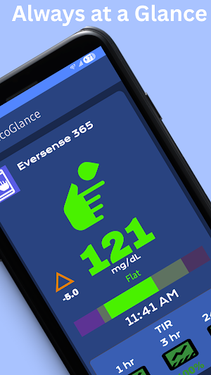 GlucoGlance Screenshot 1