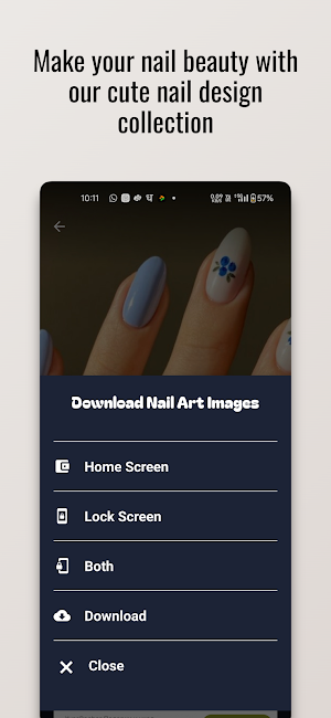 Subtle Spark Nail Art Design Screenshot 3