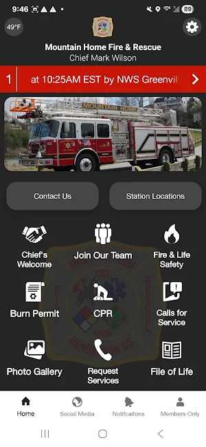 Mountain Home Fire Rescue Screenshot 0