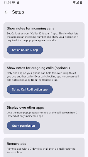CallJot Screenshot 1
