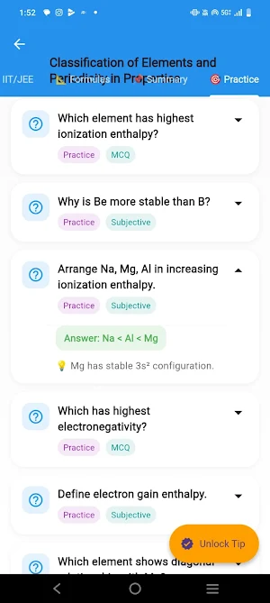 Chemistry Tutorials & Concepts Screenshot 0