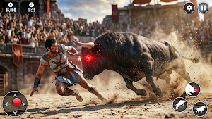 Bull Attack Bull Fight Game 3D Screenshot 2