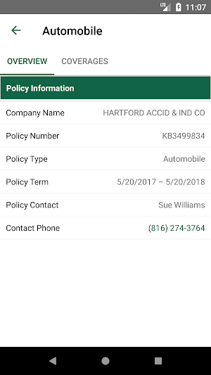 Elliott Insurance Online Screenshot 1