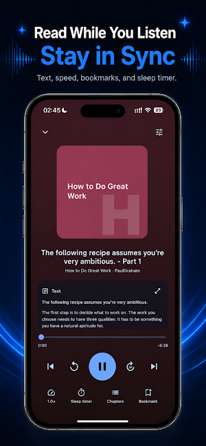 WristListen - AI Audiobooks Screenshot 2