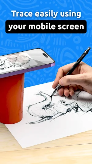 AR Drawing: Trace to Sketch Screenshot 0